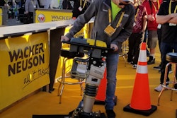 The AS50e was designed with a new shock mount system that allows it to be operated from the side of the machine, as well as behind it, offering a unique advantage in tight spots.