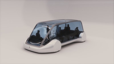 Rendering from The Boring Company