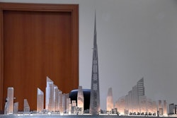 A model of Jeddah Tower is seen at the office of Jeddah Economic Company, in Jeddah, Saudi Arabia February 6, 2018.