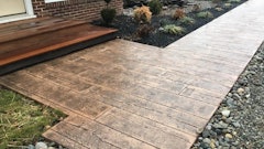 A stamped concrete floor just may be the perfect decorative accent on your next project.