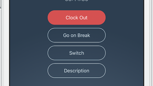 Clock in/out or create manual time entries.
