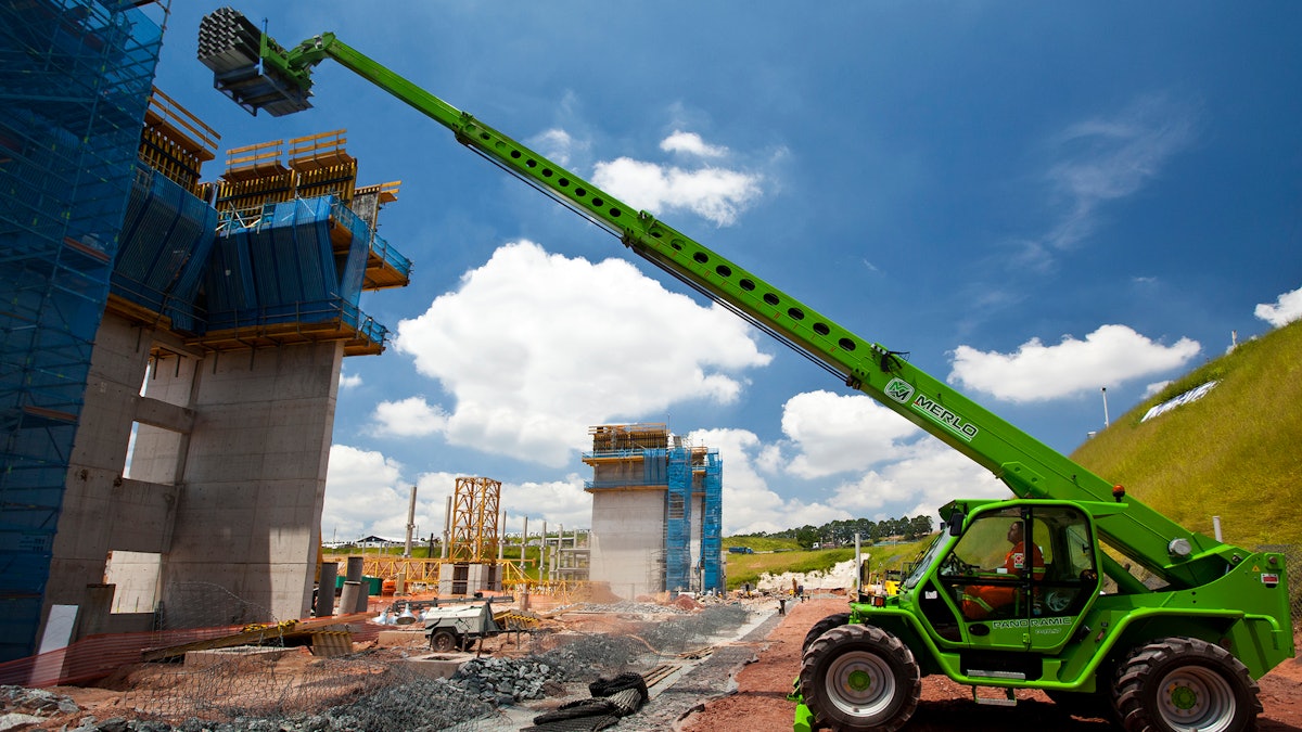 Merlo Panoramic Telehandlers From: Merlo America | For Construction Pros