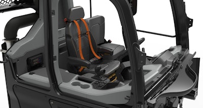 Improving visibility starts with increasing the surface area of the glass in the cab.