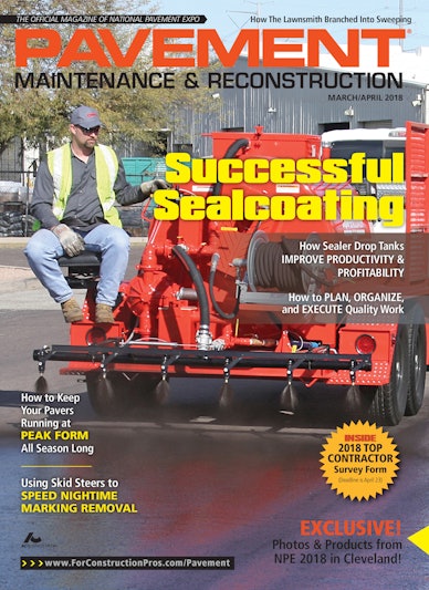 Pavement Maintenance & Reconstruction March/April 2018
