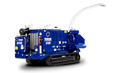 Peterson 3310 B Drum Chipper White Background Slider Crop