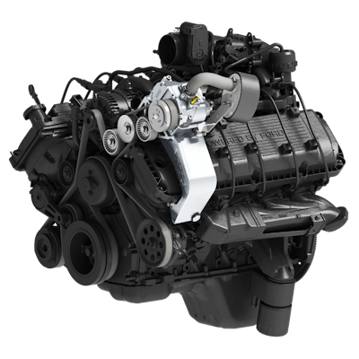 Underhood40 Ford 6 2 V8 Engine Render (spec Sheet Image)