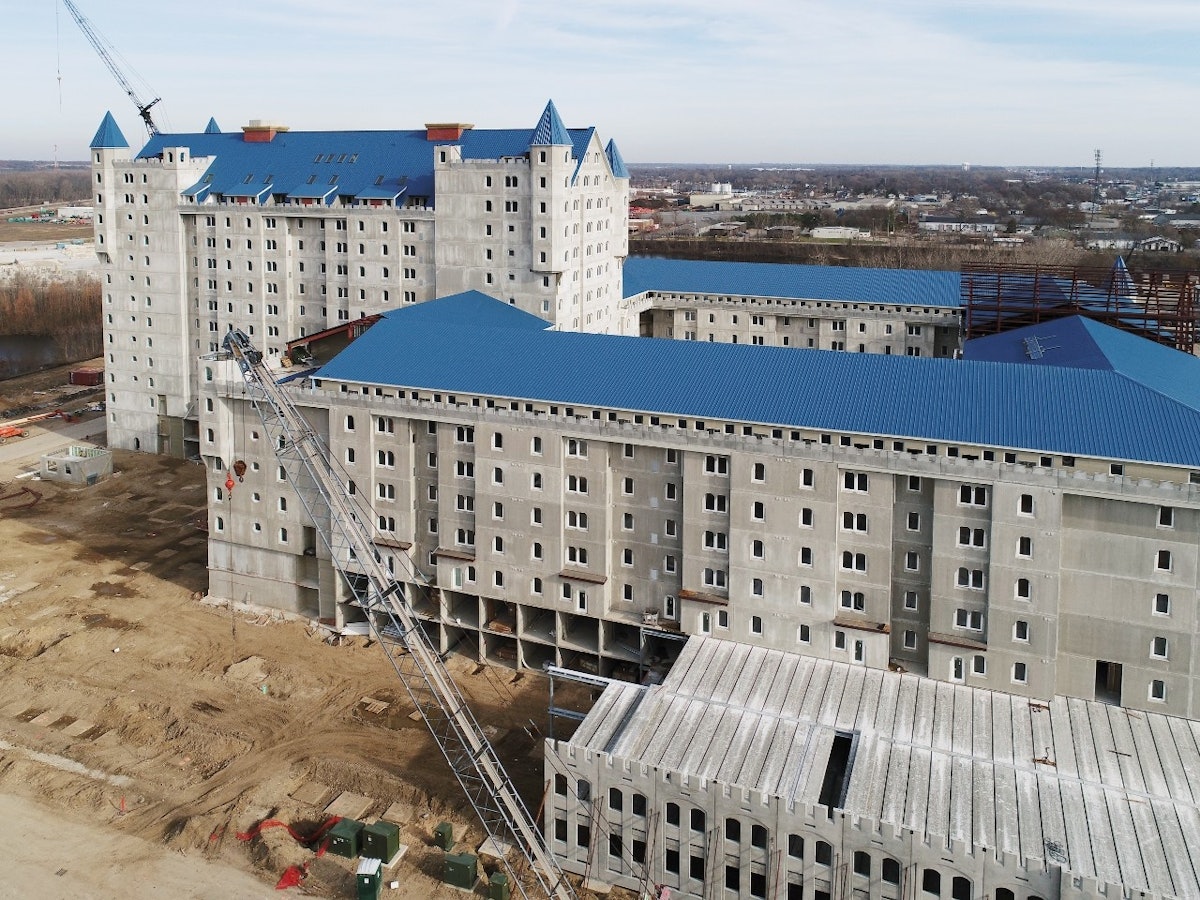 15Story Grand Castle Apartments Built With Superior Walls Precast