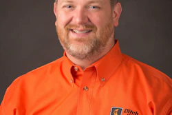 Chris Thompson, Ditch Witch product manager, mini skid steers