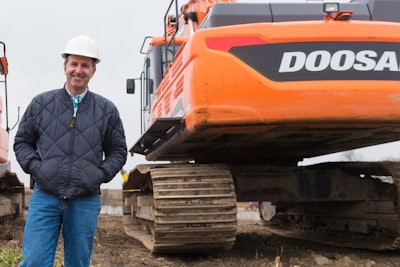 Before starting the multi-year Indian Hill project, Gary Shepherd, ShepCo Inc., decided it was time to upgrade his current fleet of heavy construction equipment. He chose to make the switch to Doosan excavators and wheel loaders.
