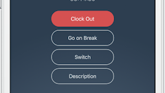 Clock in/out or create manual time entries.