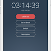 Clock in/out or create manual time entries.