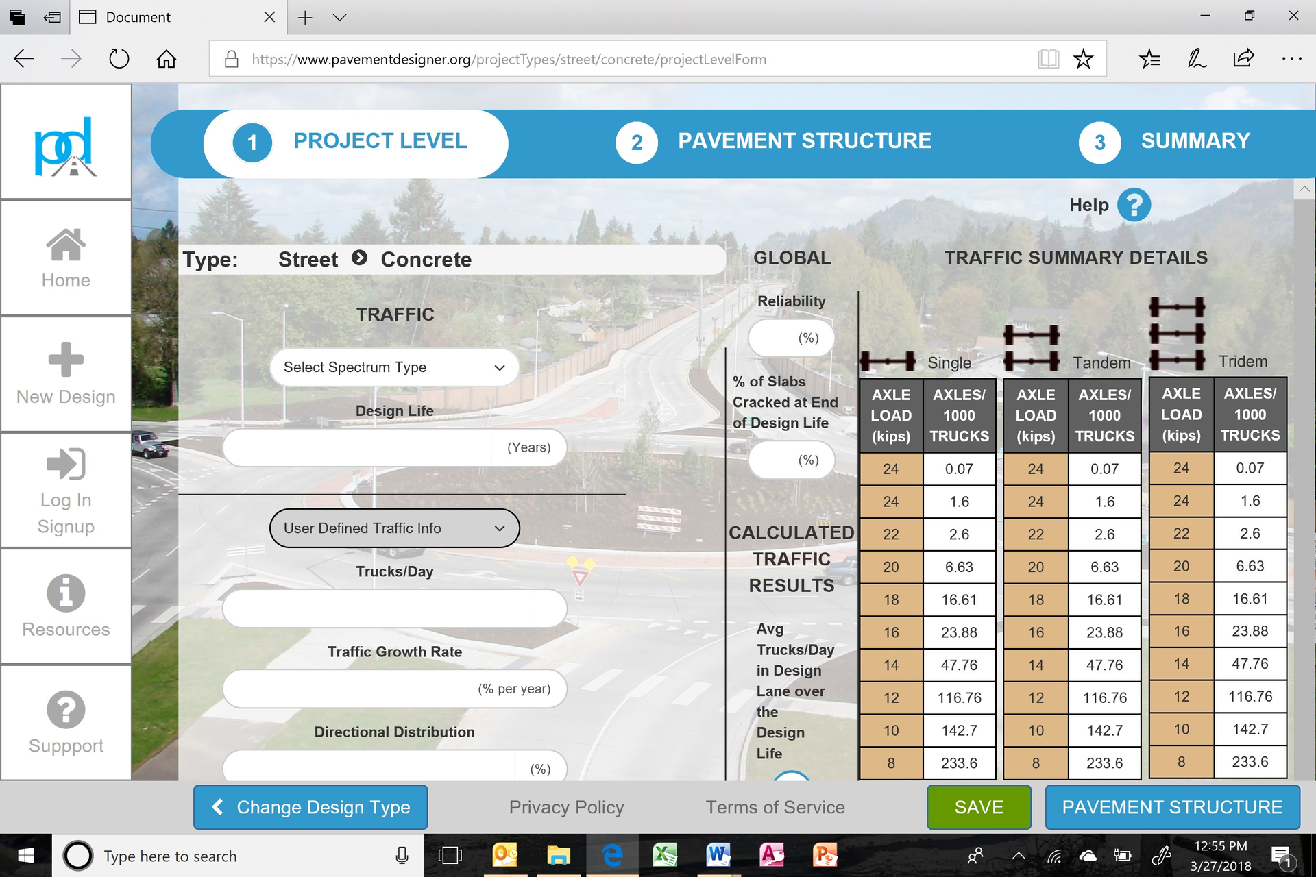 asphalt pavement design software