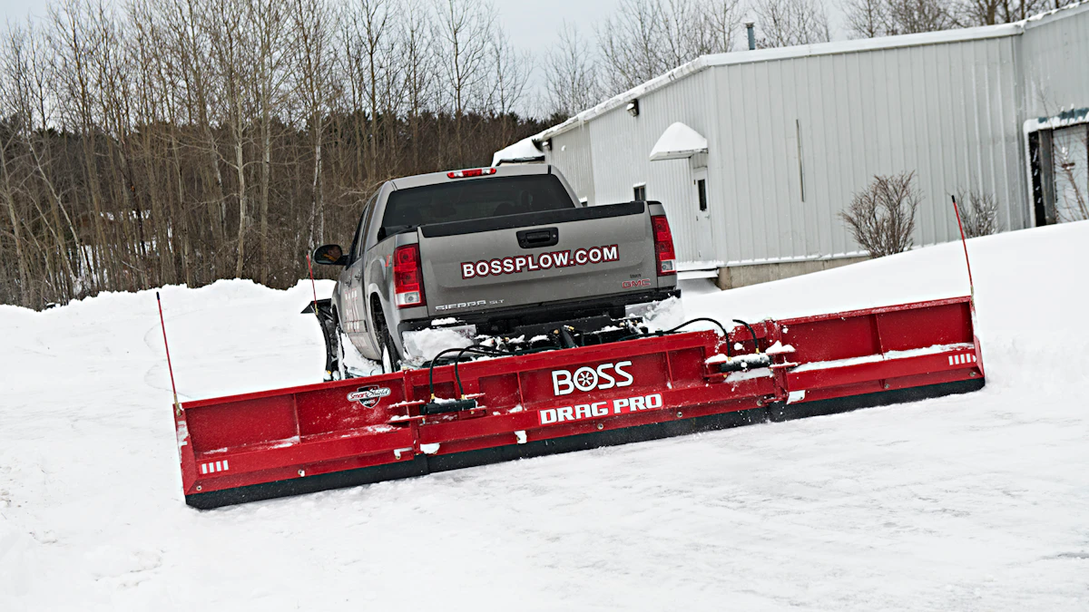 DRAG PRO Back Blade Plow From: Boss Snowplow | For Construction Pros