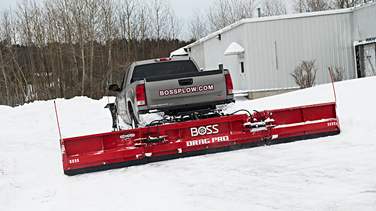 DRAG PRO Back Blade Plow From Boss Snowplow For Construction Pros