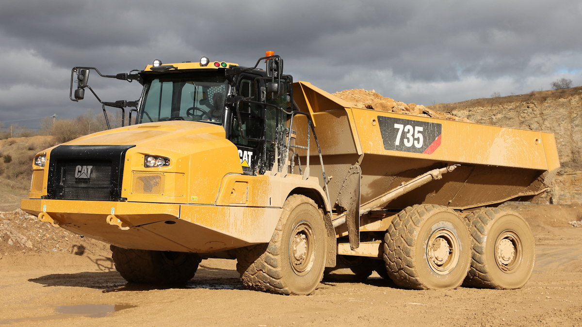 Caterpillar Articulated Trucks Refined To Address Safety