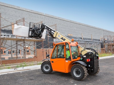 Compact telehandlers are popular for applications requiring a small footprint and lower machine height.