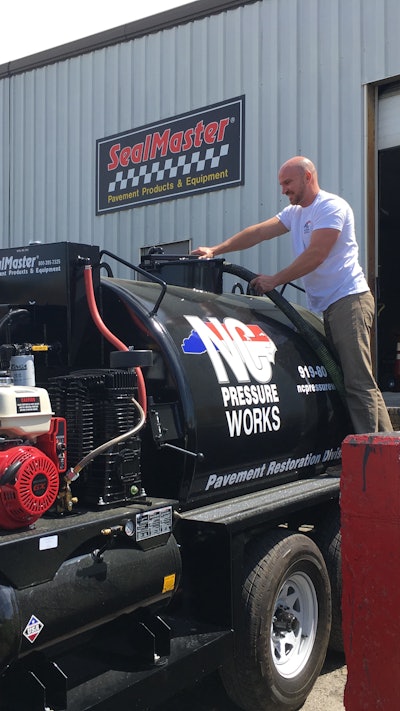 SealMaster's Bob Krebs says they will not add more water than the maximum their lab specifies. “This may create a little heartburn with a few contractors, but we want everyone to be confident that the material was mixed correctly at our plant or stores,” he says. “This will give you and your customer the sealer’s best performance.”
