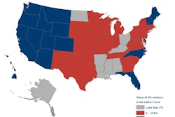More than 3.8 million people worked in residential construction in 2016, accounting for 2.5% of the US employed civilian labor force.