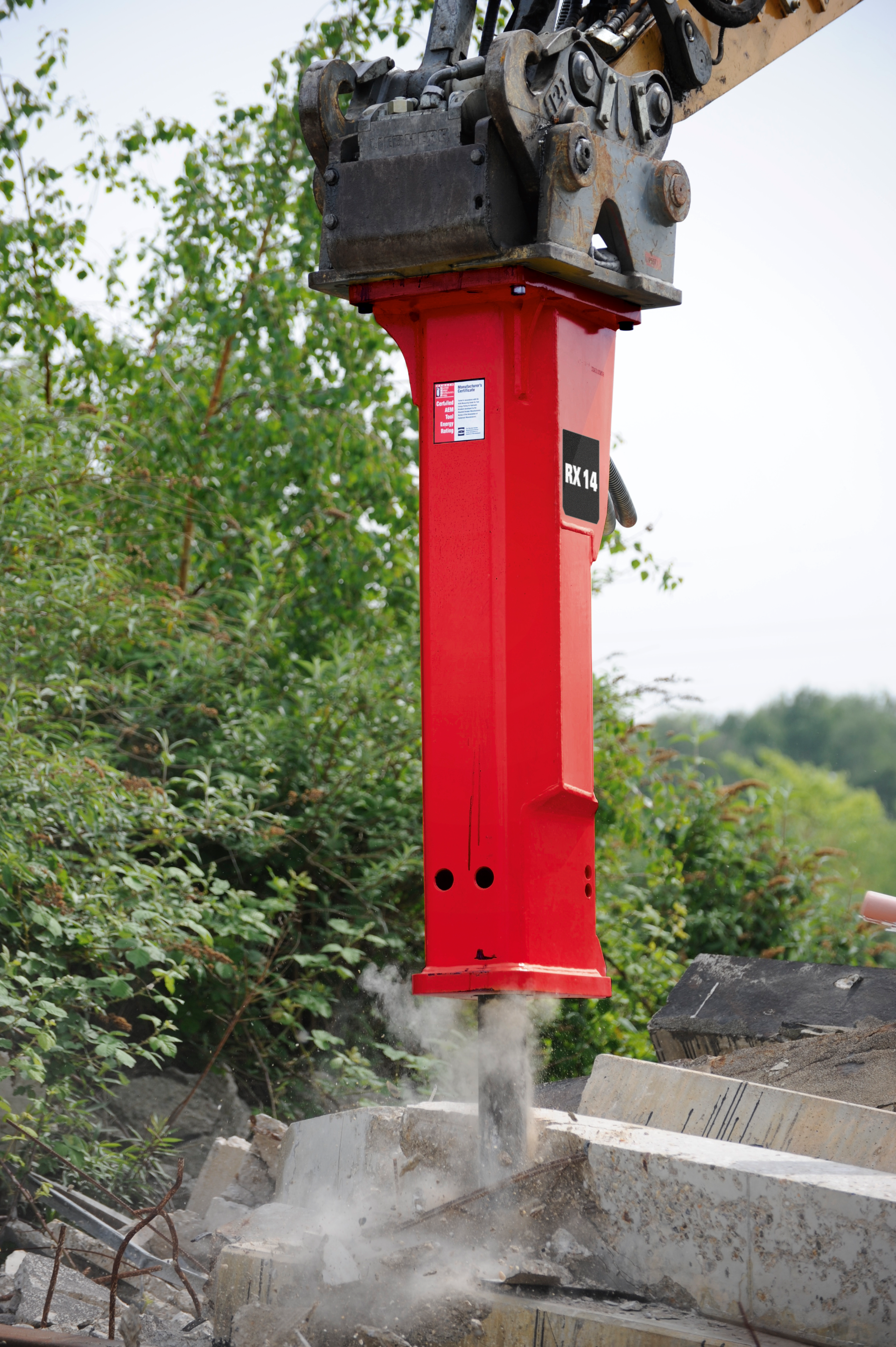 Epiroc RX Hydraulic Breakers From: Epiroc | For Construction Pros