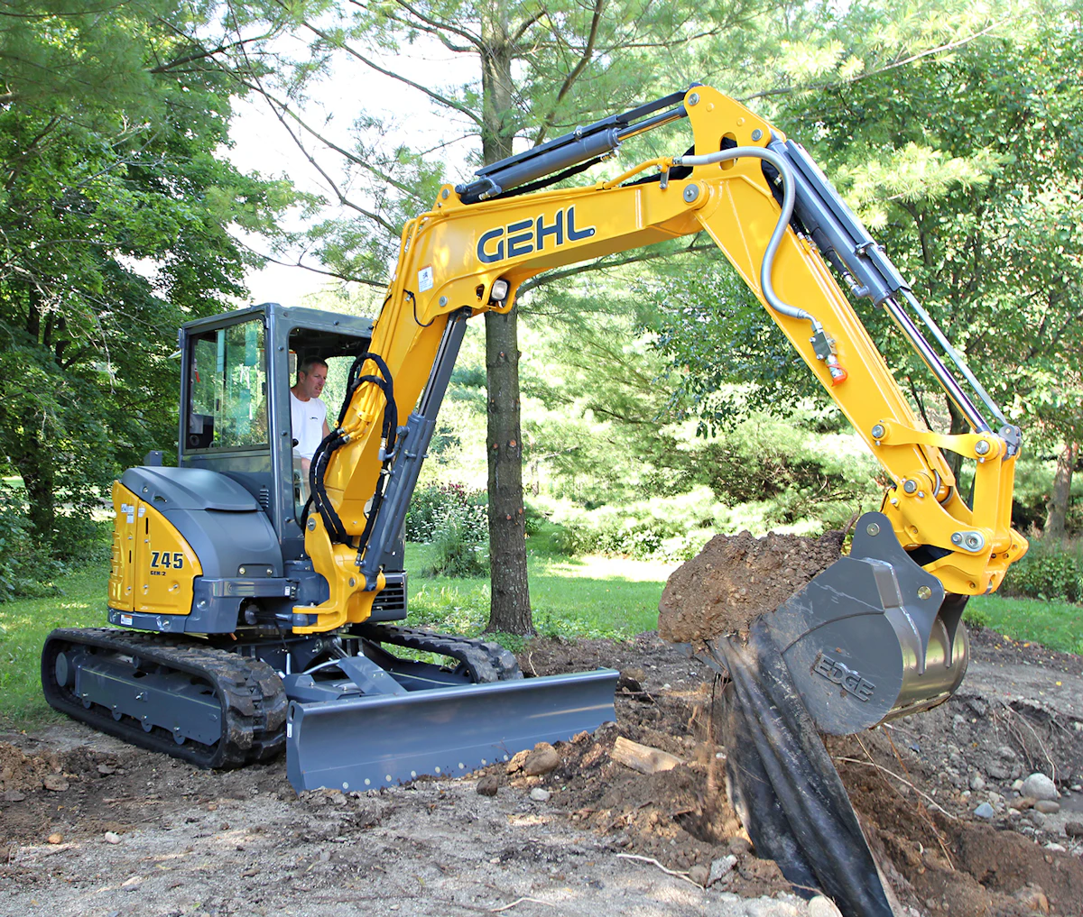 Z45 GEN:2 Compact Excavator From: Gehl - A Manitou brand | For