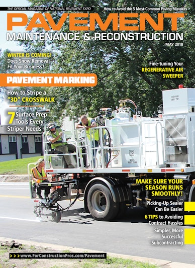 Pavement Maintenance & Reconstruction May 2018