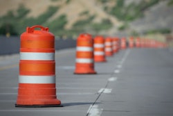 Road Construction Barrels