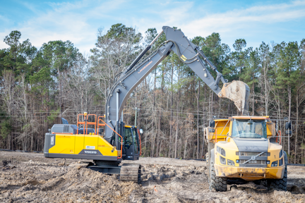 Landmark Construction Increases Efficiency With Excavator 3d