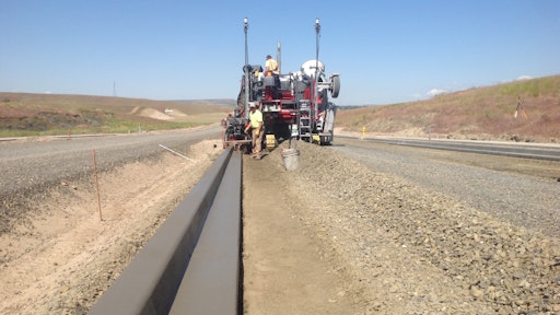 Wm Winkler Speeds Curb And Gutter Work And Site Positioning By 25 For Construction Pros