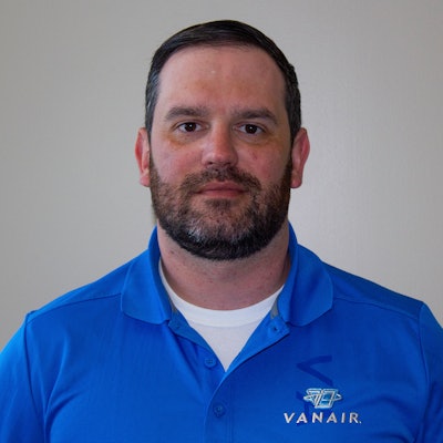 Jonathan Kokot, Vanair Director of Service, Warranty and Training