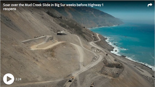 Mud Creek Slide Drone Vid