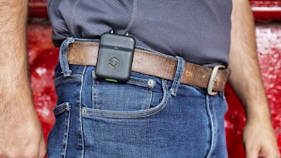 Developed for worker safety, the wearable Spot-r Clip detects worker falls and sends automatic location-based alerts to supervisors, so help can be sent quickly.