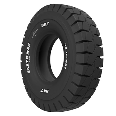 Preview of the BKT Earthmax SR 46 33.00 R51, which will be launched in Q2 2019.
