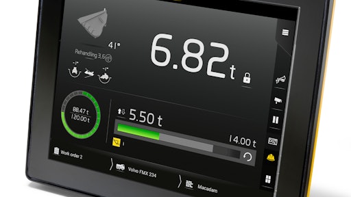 Volvo Load Assist Display