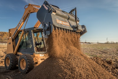 Burly Attachments Clod Buster Topsoil Screener Hero Image