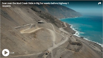 Mud Creek Slide Drone Vid