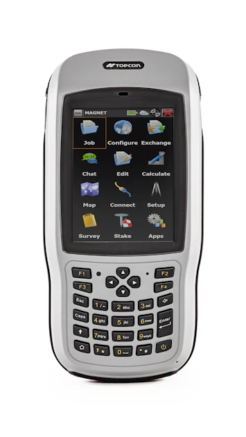 Topcom T41 T-18 Handheld Controller Connects with Topcon MAGNET Solutions From ...