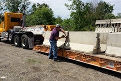 Conduct a pre-trip inspection of the trailer and key wear parts before taking off with each load.