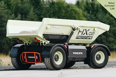 HX2 autonomous, battery-electric load carrier