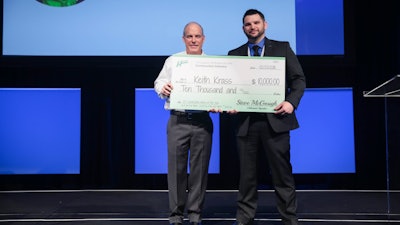 2017 Intern Award grand prize winner Keith Krass