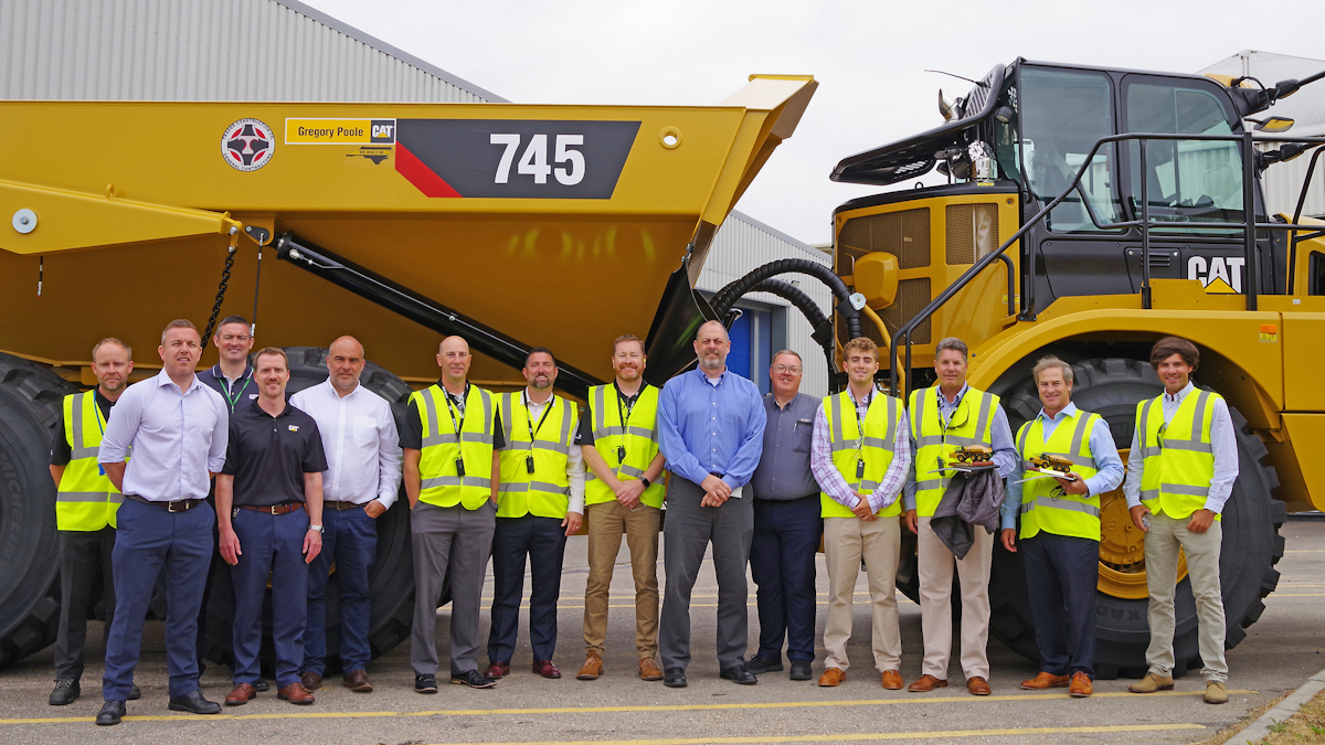 Caterpillar Delivers 50 000th Articulated Dump Truck For