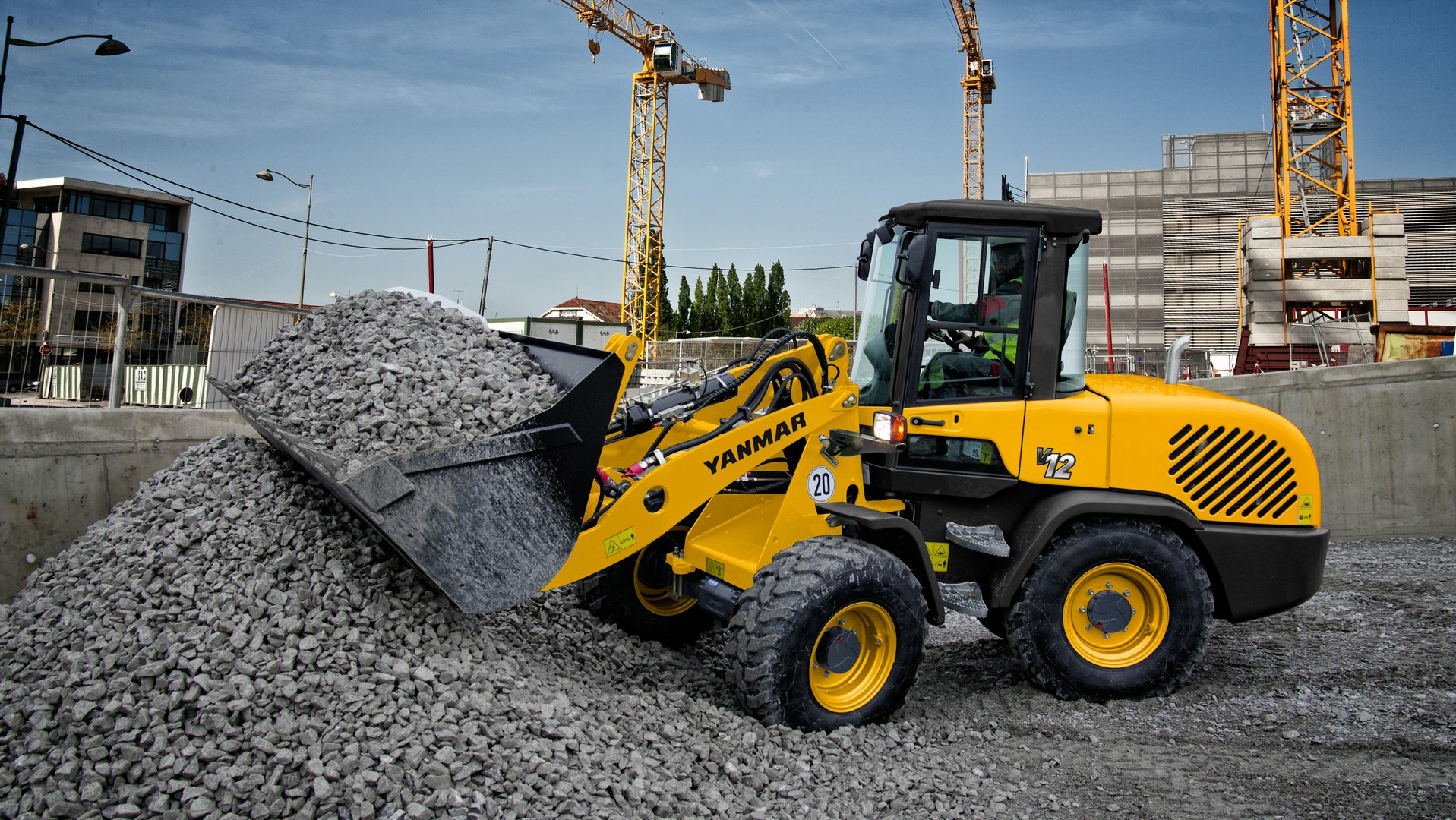 Yanmar V Series Compact Wheel Loaders From Yanmar America Corp For Construction Pros Yanmar V Series Compact Wheel Loaders From Yanmar America Corp For Construction Pros
