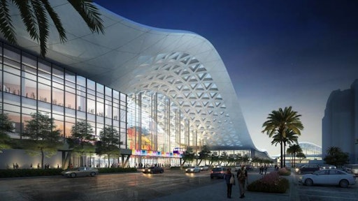 Rendering of part of the Las Vegas Convention Center expansion.