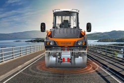 “Oscillation was initially developed to provide faster, more effective compaction,” Richard Evans, vice president of sales with Hamm compaction equipment says. “Tandem rollers with one oscillation drum and one vibrating drum achieve at least the same degree of compaction as double vibrating drum rollers, but with fewer passes.”