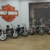 Working off the Harley-Davidson color palette, Prep Concrete used Endurable's Pronghorn and Milk Chocolate colors with a matte finish Endurable sealer to highlight the merchandise.