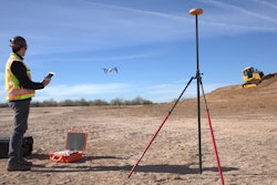 Flying a commercial drone capable of gathering data of survey-level accuracy has been automated to the point that flights can be launched and controlled from a smart phone. But some contractors may want data-analysis support from a drone service provider.