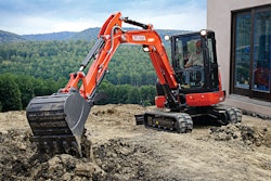Kubota Kx040 4 Reaching