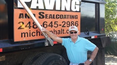 Tom Cotter Sr., 92-year-old founder of Michigan Asphalt Paving & Sealcoating, who is now retired.