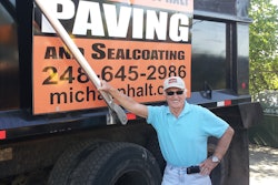 Tom Cotter Sr., 92-year-old founder of Michigan Asphalt Paving & Sealcoating, who is now retired.