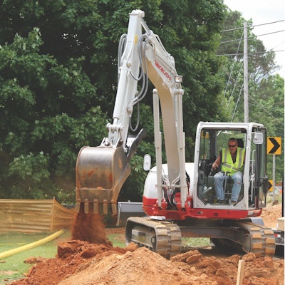 Takeuchi Tb290 Working 7x10