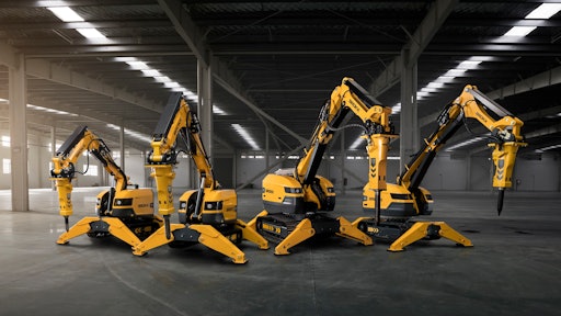Brokk Next Gen Demo Machines